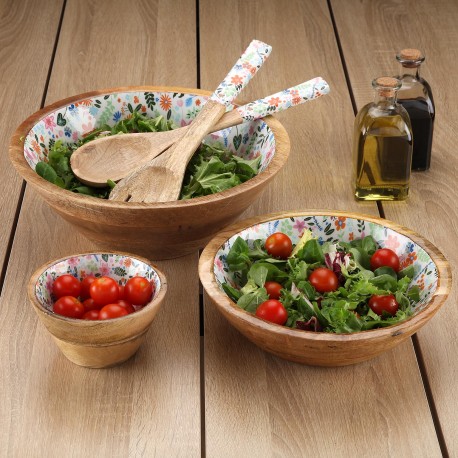 SET UTENSILIOS FLOWERS