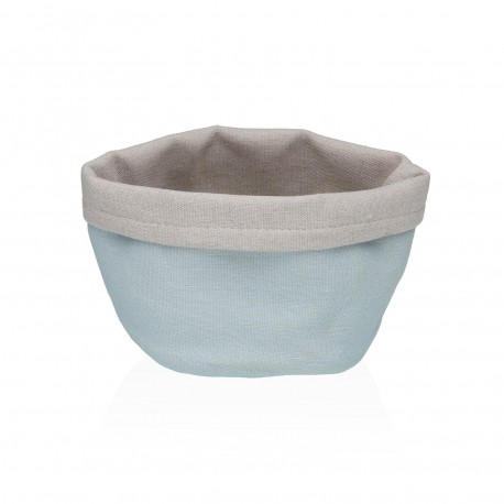 CESTA TEXTIL AQUA AZUL CLARO