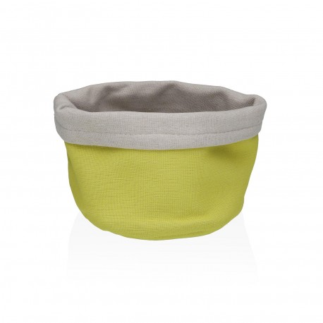 CESTA TEXTIL LEMON AMARILLO