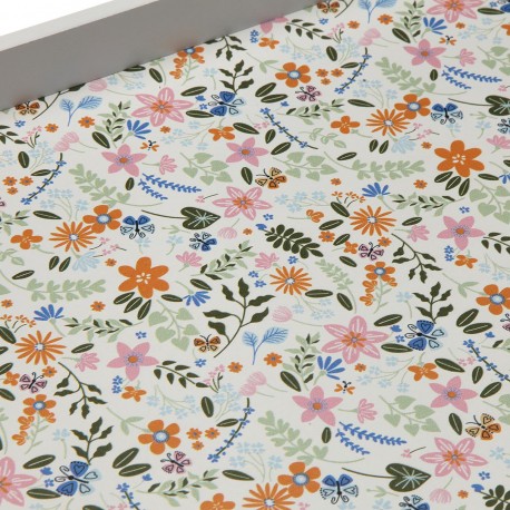 BANDEJA RECTANGULAR FLOWERS
