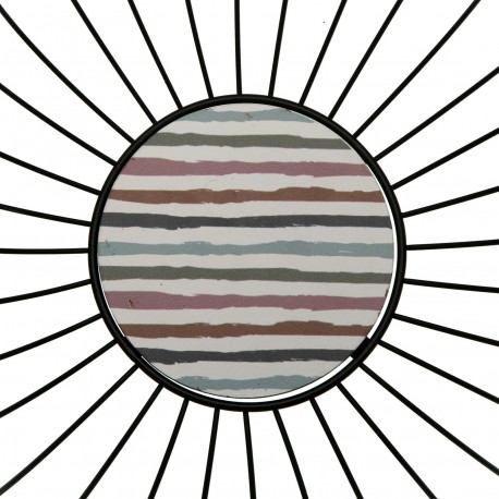 CESTA METALICA NEGRA LIGNE