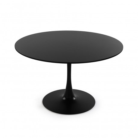 MESA NEGRA LIA 120 CM