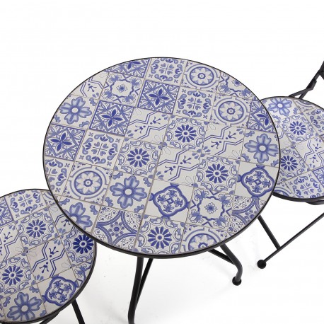 SET MESA Y 2 SILLAS MELO