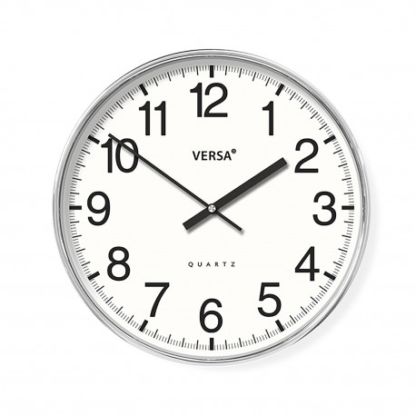 RELOJ DE PARED BLANCO 30x4CM