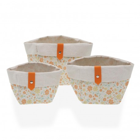 SET 3 CESTAS CUADRADAS CLIVIA