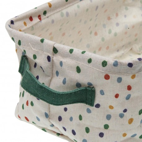 SET 3 CESTAS RECTANGULARES DOTTY