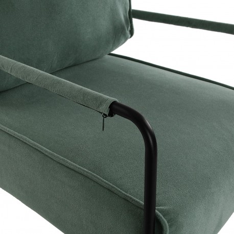 SILLON CON REPOSABRAZOS VERDE MAYLA