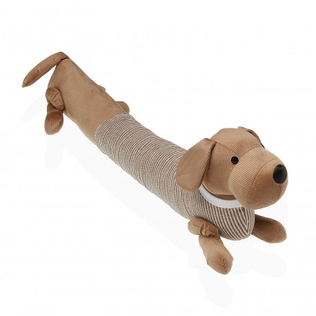SUJETA PUERTAS PERRO CON CAMISA A RALLAS