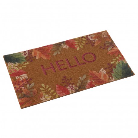 FELPUDO HELLO FLORAL 40 X 70