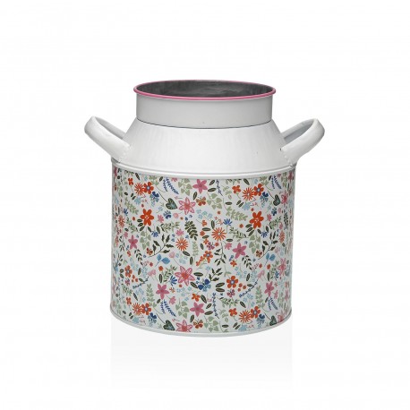FLORERO METALICO FLOWER ROSE