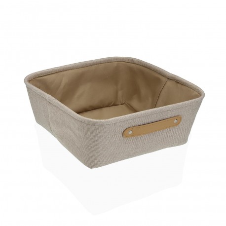 CESTA CUADRADA BEIGE