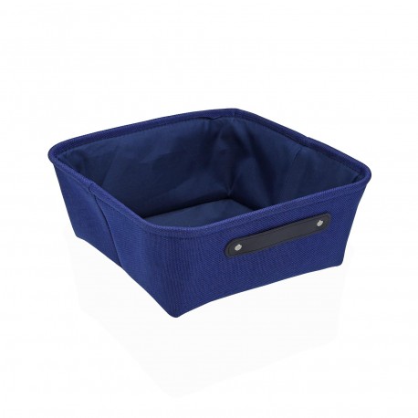 CESTA CUADRADA AZUL