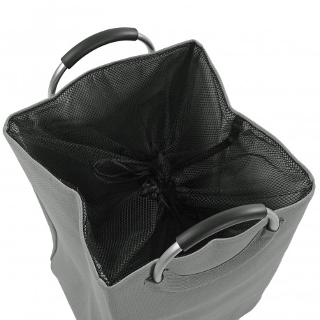 CESTA DE ROPA C/ASAS GRIS