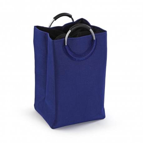 CESTA DE ROPA C/ASAS AZUL