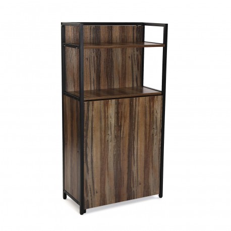 MESA C/ESTANTERIA MARRON BLUMENAU