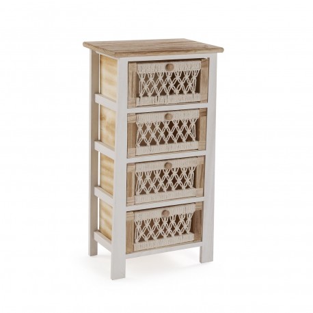 CAJONERA 4 CAJONES MACRAME