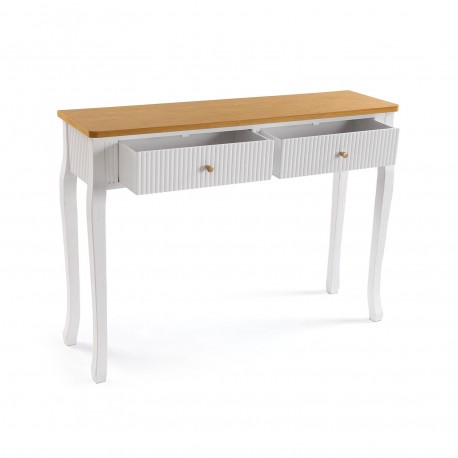 CONSOLA DE 2 CAJONES RAIBY 108CM