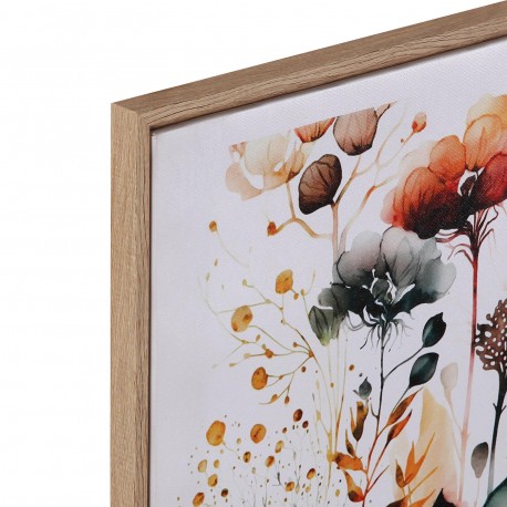 LIENZO 30 X40 FLORES EN ACUARELA 2