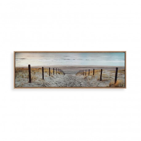 LIENZO 30 X 90 CAMINO DE PLAYA 2
