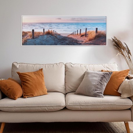 LIENZO 50 X 140 CAMINO DE PLAYA 2