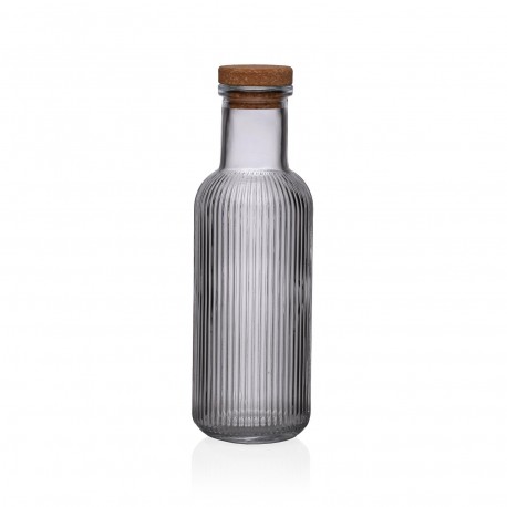 BOTELLA GRIS RAYAS 1000ML