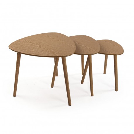SET DE 3 MESAS AUXILIARES