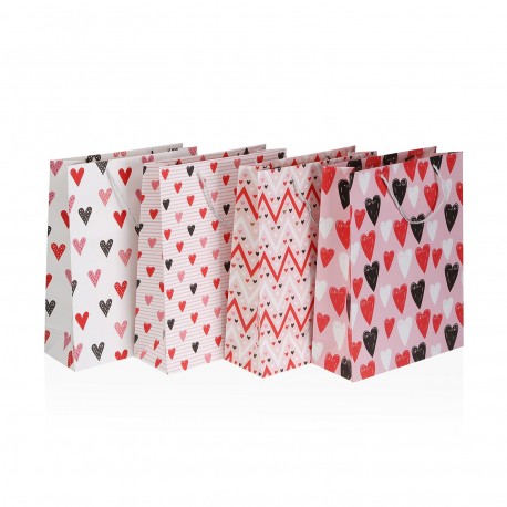 BOLSA SURTIDA GRANDE "HEARTS"