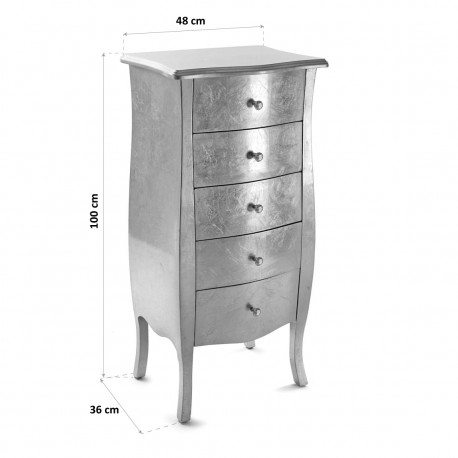 MESA COMODA SILVER CAGLIARI