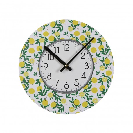 RELOJ DE PARED LEMONS 29CM