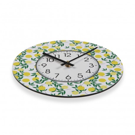 RELOJ DE PARED LEMONS 29CM