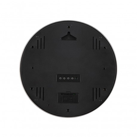RELOJ DE PARED DIGITAL NEGRO