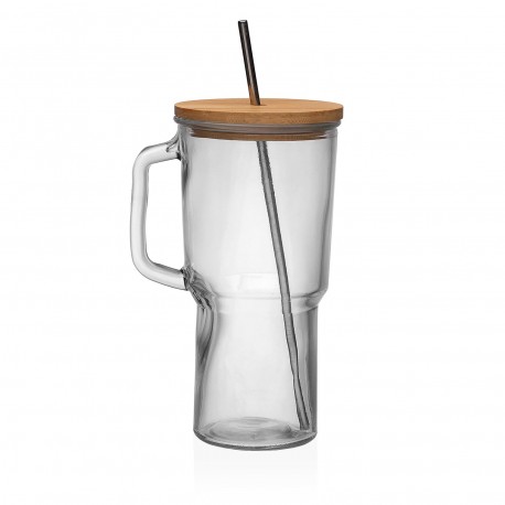 TAZA CRISTAL CON TAPA