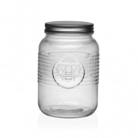 TARRO CRISTAL ABEJA CON TAPA 1500ml