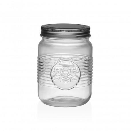 TARRO CRISTAL ABEJA CON TAPA 1000ml