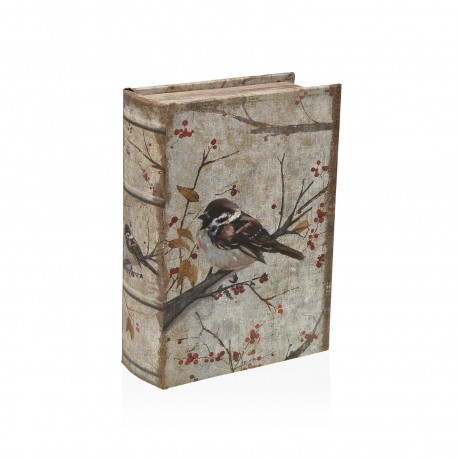 LIBRO JOYERO CON CONTRASEÑA PAJARO