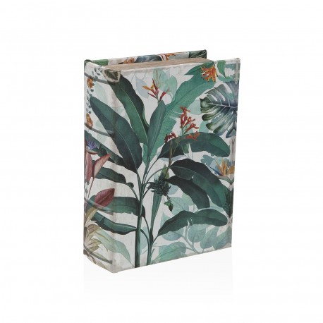 LIBRO JOYERO CON CONTRASEÑA TROPICAL