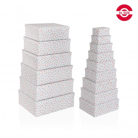 SET 15 CAJAS CARTON DOTTY