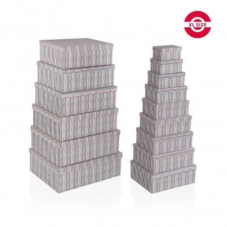 SET 15 CAJAS CARTON LIGNE