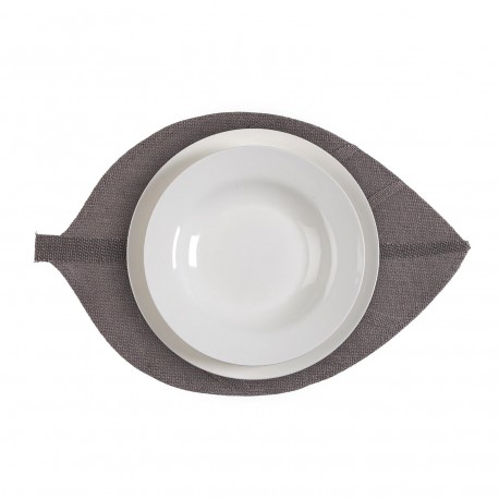 SALVAMANTEL HOJA GRIS CLARO