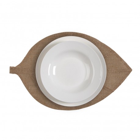 SALVAMANTEL HOJA BEIGE