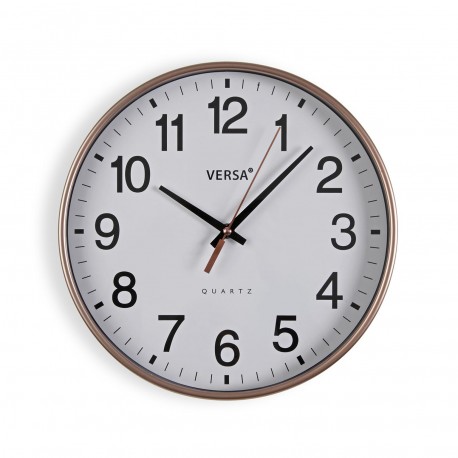 RELOJ DE PARED BLANCO 30x4,3CM