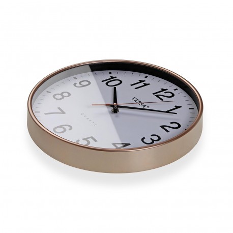 RELOJ DE PARED BLANCO 30x4,3CM