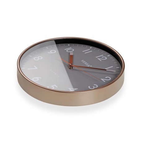 RELOJ DE PARED GRIS 30x4CM