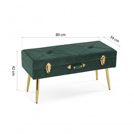 PIE DE CAMA PETTO VERDE