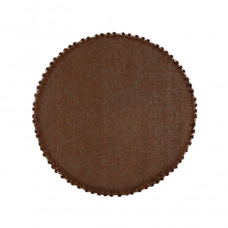 SALVAMANTEL REDONDO MARRON