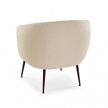 SILLON CON REPOSABRAZOS BLANCO DONNY