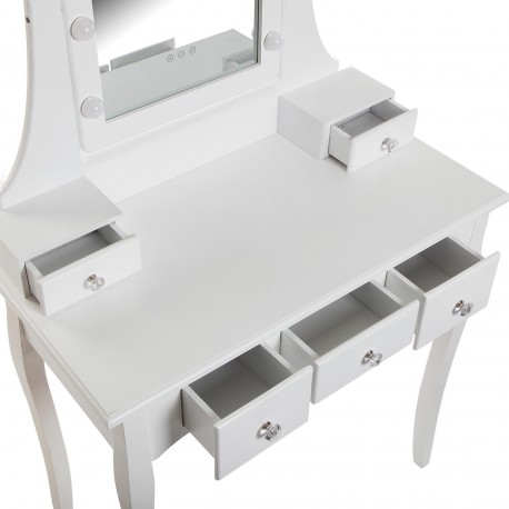 TOCADOR GLAM BLANCO
