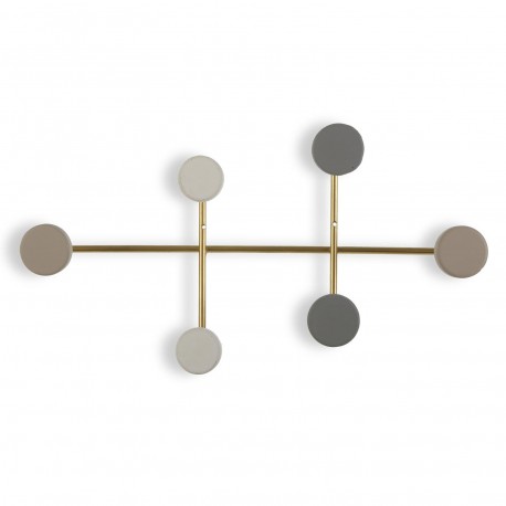 PERCHERO PARED 6 GANCHOS COZY