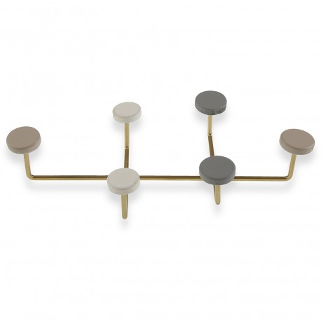 PERCHERO PARED 6 GANCHOS COZY