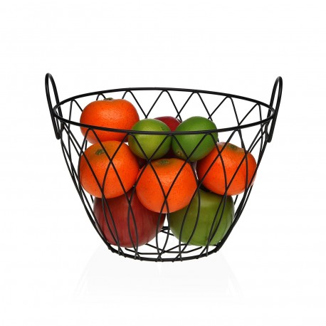 FRUTERO OVAL ALTO  NEGRO